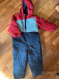 Tuta sci 4 anni 104-108 cm,zona Eur