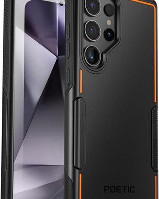 Custodia Poetic Neon Samsung s24 Ultra Nero