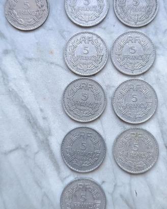 Francia. 5 Francs LAVRILLIER