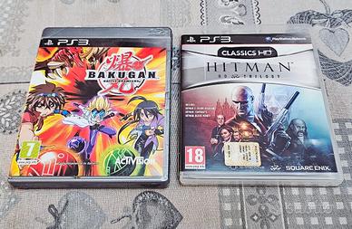 HITMAN TRILOGY + BAKUGAN PS3