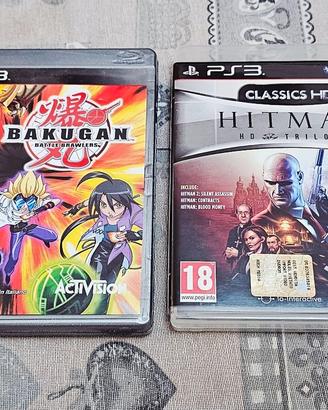 HITMAN TRILOGY + BAKUGAN PS3