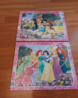 N. 2 puzzle principesse 