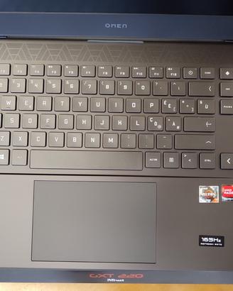 HP Omen 16/ Ryzen 7 5800H/ RX 6600M/ 16GB RAM/ 1TB