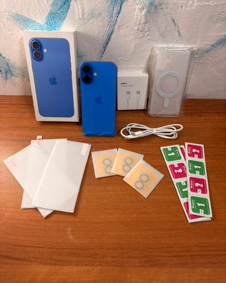 iPhone 16 Blu da 256GB