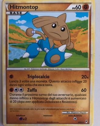 Hitmontop 8/95 Set Richiamo delle Leggende Rara It