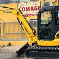 Miniescavatore komatsu pc 55 mr3 girosagoma 2015