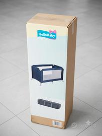 Lettino da viaggio HelloBaby + materasso NUOVI