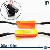 RESISTENZE SPEGNI SPIA CANBUS 50W-8 OHM Kit Led H7