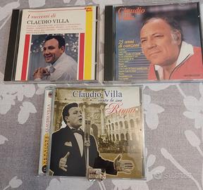 Claudio Villa 3 CD ottimamente conservati