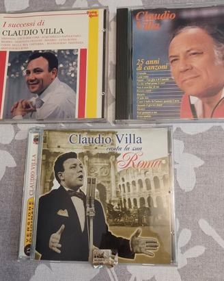 Claudio Villa 3 CD ottimamente conservati