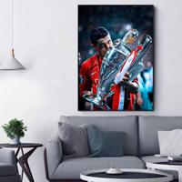 Quadro Tela Cristiano Ronaldo Bacio Champions