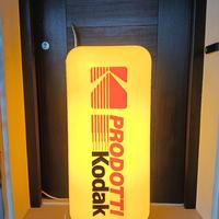 Insegna Luminosa Kodak Bifacciale in splendide con