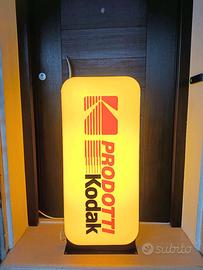 Insegna Luminosa Kodak Bifacciale in splendide con