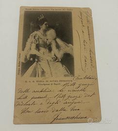 CARTOLINA S. A. R. ELENA DI SAVOIA- PETROVICH PRIN