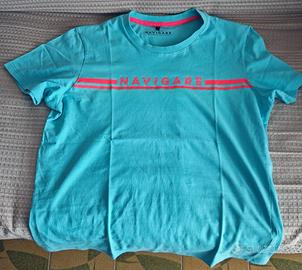 T-shirt maglietta uomo Navigare L azzurra