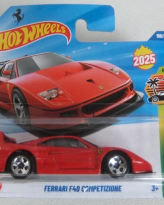 Hot Wheels Ferrari F40 Competizione 2025
