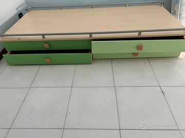 LETTO per camerette con cassetti