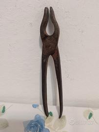 Antica Tenaglia Forgiata a Mano 16cm  Pinza Vinta