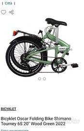 Bicicletta telaio Alluminio pieghevole