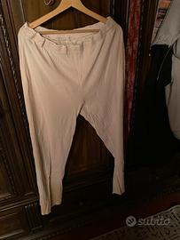 Pantaloni pigiama rosa antico