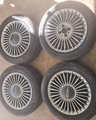 4 Cerchi da 16' in Lega - Fiat - 500 (Kit Compelto