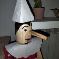 pinocchio in legno 