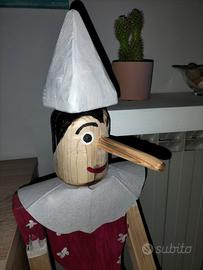 pinocchio in legno 