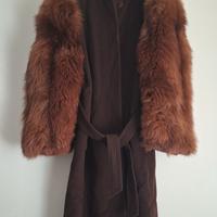 Cappotto con pelliccia Mariella Rosati