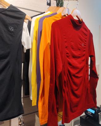 Maglia termica vari colori,manica corta e lunga