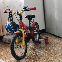Bicicletta per bambini con rotelle 