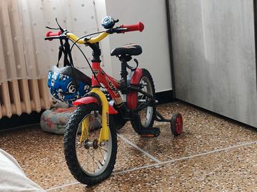 Bicicletta per bambini con rotelle 