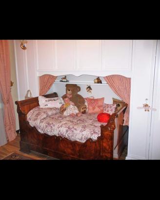 letto a barca piazza e mezzo 