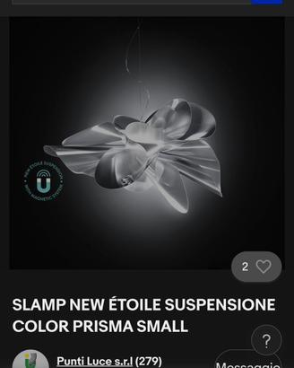 lampadario slamp etolie