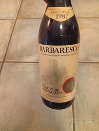 bottiglia barbaresco 1987