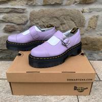 Dr. Martens Addina Flower Buckle Leather Platform