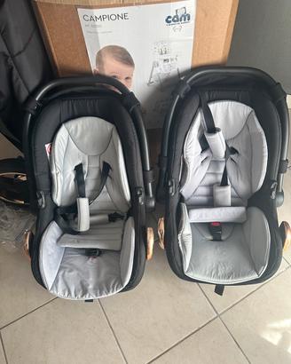 Trio passeggino gemellare JUNAMA