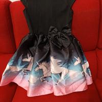 abito bambina 8/10 anni