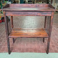 Consolle in Legno con Ripiano L78 x H85 x P44