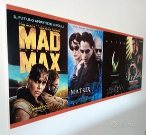 Grande pannello con stampa soggetto cinema