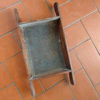 antico setaccio in legno e ferro