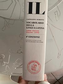 vocabolario lingua latina IL Castiglioni Mariotti 