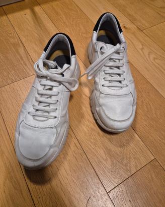 Scarpe Boggi uomo - sneakers bianche 42