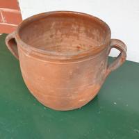 pignata per cuocere in terracotta