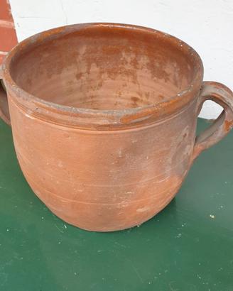 pignata per cuocere in terracotta