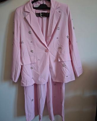 Tailleur rosa