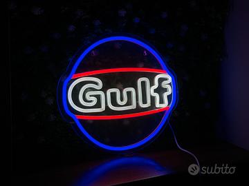 Insegna luminosa gulf