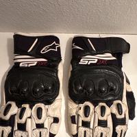 Guanti monto in pelle alpinestars sp - L