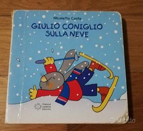 Libro Giulio Coniglio sulla neve
