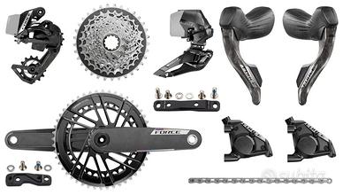 Gruppo elettronico SRAM Force E1 AXS 2x12V Disc
