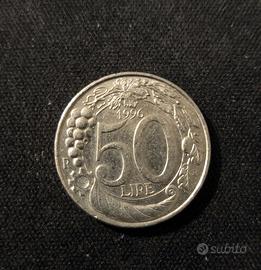 50 lire piccole 1996